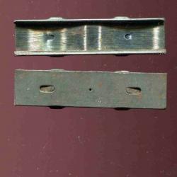 Lame chargeur 7.7 x 58 Arisaka type 99 Japon - 2 parties en acier - RARE