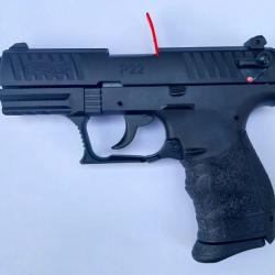 Pistolet WALTHER P22 Q - PAK 9mm - Black