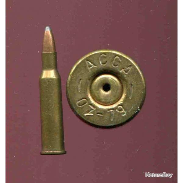 .222 Remington Rimmed - RARE inerte commmorative Australienne - marquage : ACCA _07-79_