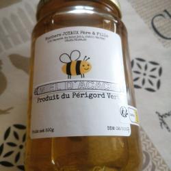 Pot de miel d'acacia de 500g net