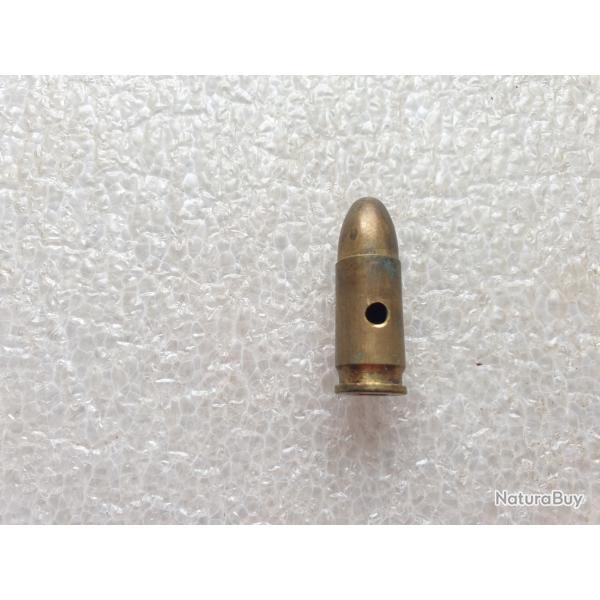 Cartouche 9mm neutralise franaise RY-BD date 1955 (27.TE)