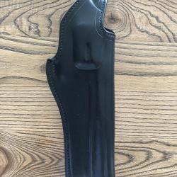 Holster cuir Mod. Combat droitier pour MR 73