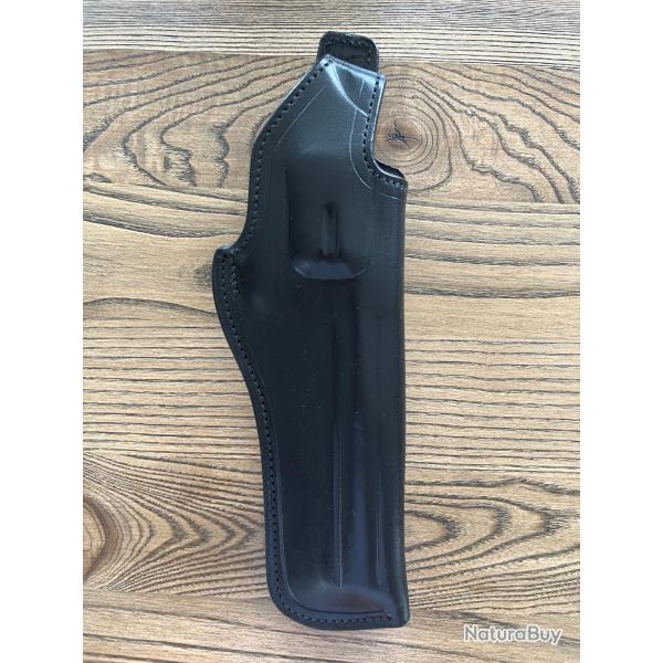 Holster cuir Mod. Combat droitier pour MR 73