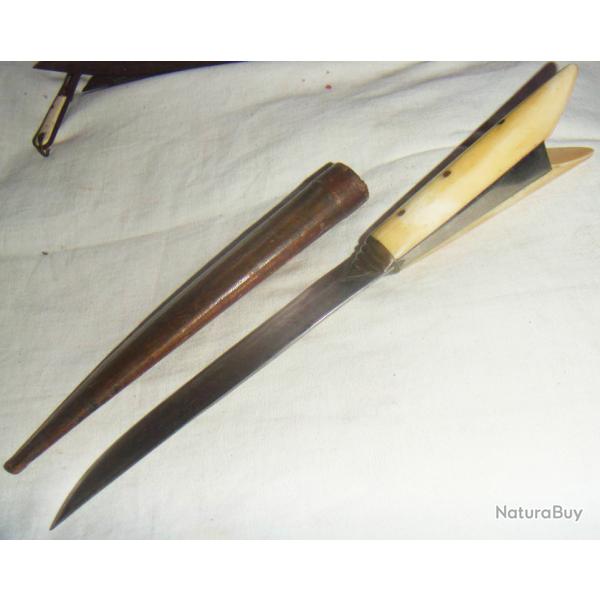 AB3094 - COUTEAU CRETOIS - GRECE BALKANS - Dbut XXe