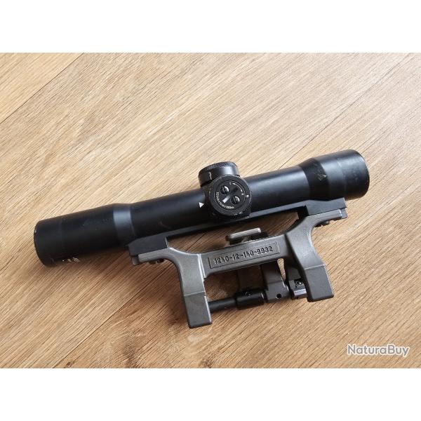 Zeiss Hensoldt ZF Fero Z24 (3me version) avec montage griffe H&K. Apte au TAR Modifi