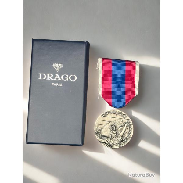 (18.012) Mdaille de la Dfense Nationale - Echelon Argent - NEUVE - Drago