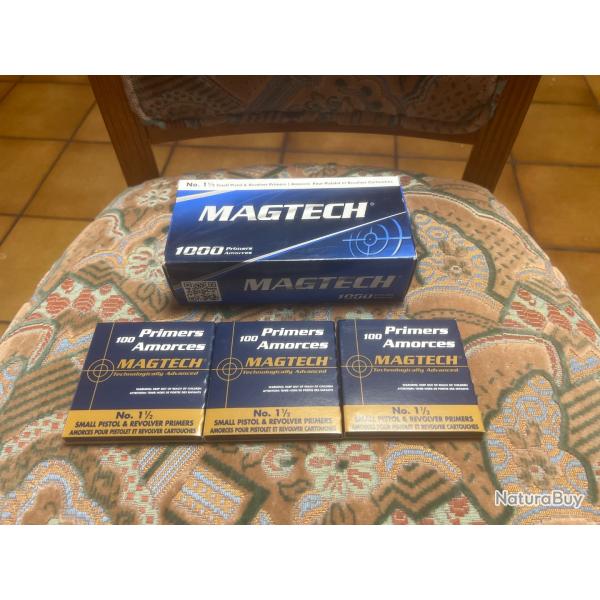 1300 Amorces MAGTECH small Pistol 1 1/2