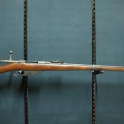 //Cat D// Carabine Carcano 1891 neutralisé ; 6,5x52 Carc  (1  sans réserve) #2096