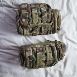Lot de 2 porte bouteille molle multicam rothco occasion bon etat