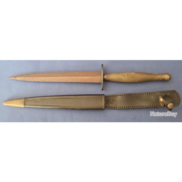 BAIONNETTE  COUTEAU POIGNARD  COMMANDO FRANCE REF 65