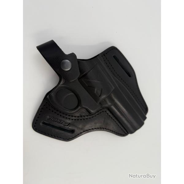 Vends Holster VlaMiTex R4 - OWB en cuir pour revolver (Colt Python, S&W 686 / 586...)