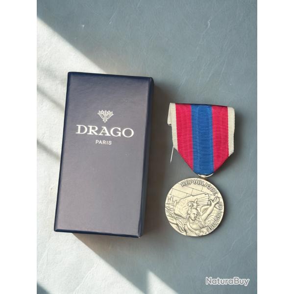 (18.013) Mdaille de la Dfense Nationale - Echelon Argent - NEUVE - Drago