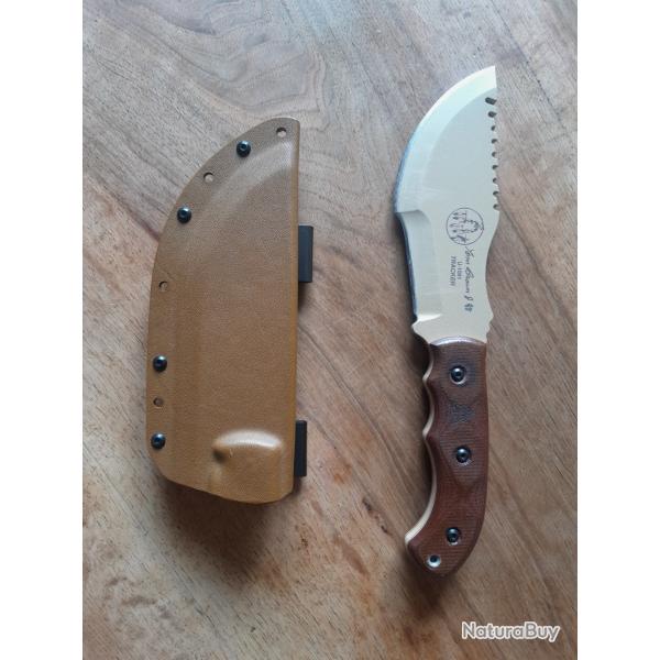 TOPS KNIVES-Tom Brown Tracker Coyote Tan.