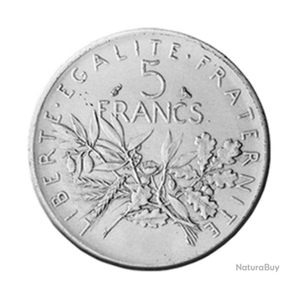 5 FRANCS ARGENT 1963 - LA SEMEUSE -  (ARGENT 835 c'est le TOP) Pice d'exception
