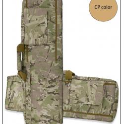 Housse Tactique Fusil Airsoft Étui Résistant Rangement Pistolet  Accessoires Imperméable 100 CM Camo
