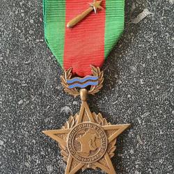 Médaille Rhin et Danube 1ère Armée Française  Libération.WW2
