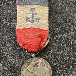 Médaille d'honneur Marine Marchande attribuée 1927