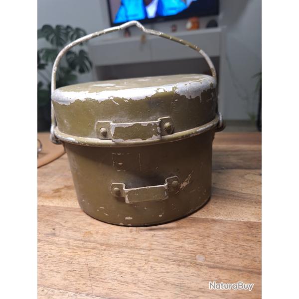 Gamelle Italienne WW2 rutiliser par les Allemands (repeint par eux en fin de guerre)