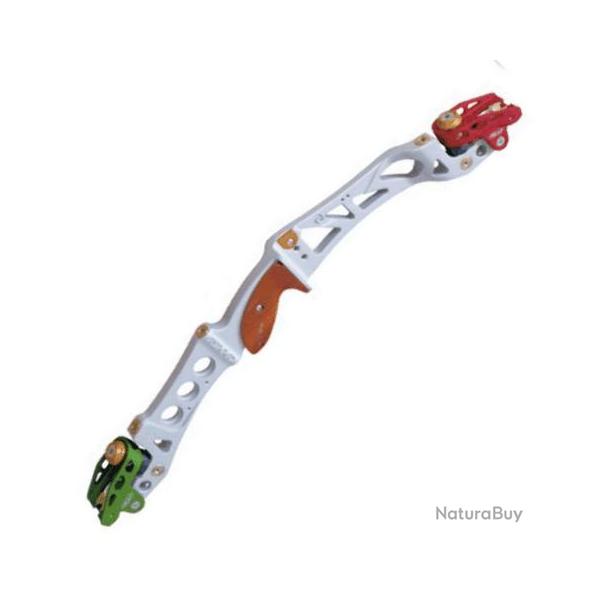 GILLO - Poigne GTILF -25" GAUCHER (LH) ARGENT ROUGE + VERT