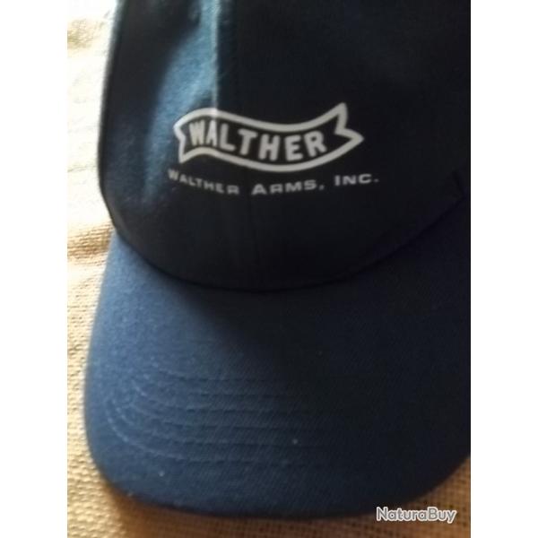 Casquette avec logo WALTHER