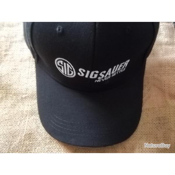 Casquette avec logo SIG SAUER