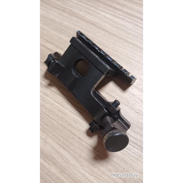 Montage pour lunettes Pu sur SKS ou Mosin Nagant