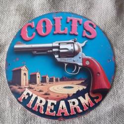 Plaque ronde COLT