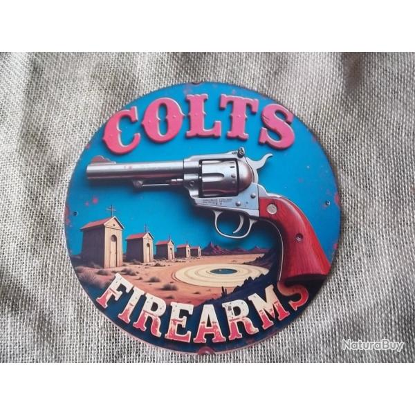 Plaque ronde COLT
