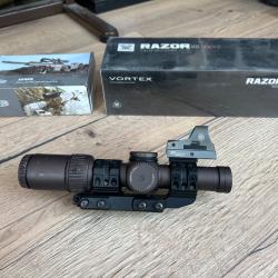 Razor 1-6 red dot et montage