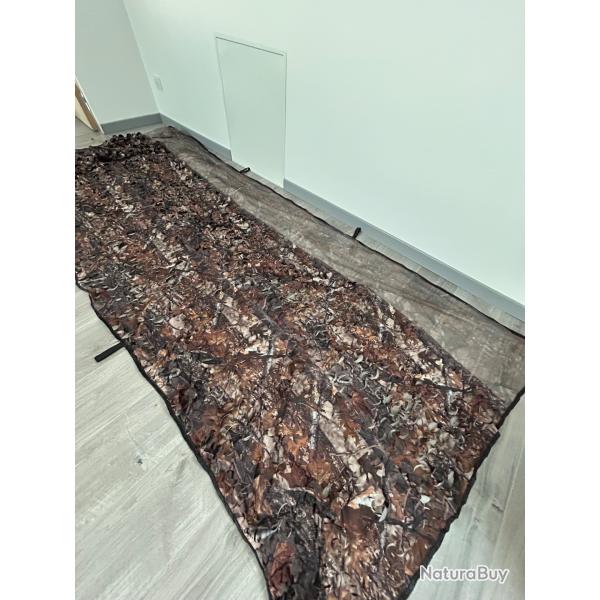 Filet camouflage 3D neuf