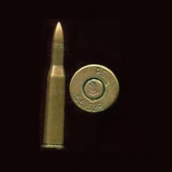5.6 x 52 R -  marquage : PS  5,6 x 52 R - balle cuivre pointe plomb