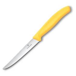 6.7238.C1 Couteau steak à dents Victorinox Swiss Classic 11cm jaune