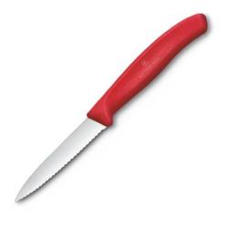 6.7631.C1 Couteau d'office à dents Victorinox Swiss Classic 8cm rouge