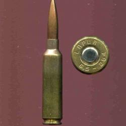 6.5 - 284  - marquage : LAPUA 6.5-284 - longue balle pointe creuse - étui de 55 mm