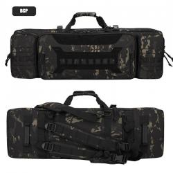 Sac à Dos Tactique Rembourré Carabines Longues Double Capacité Étui Souple Polyvalent Chasse Camo