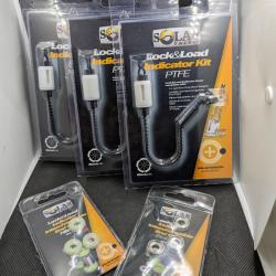 Lot SOLAR TACKLE /3 indicateur kit PTFE  + 3  indicateur interchangeables NITE GLO