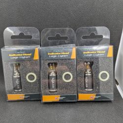 Lot SOLAR TACKLE /indicateur head 11 grs / carbon ( X3 PCS ) .