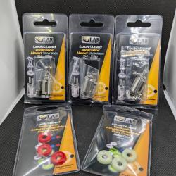 Lot SOLAR TACKLE /indicateur head 24/29 grs / Stainless ( X3 PCS ) + indicateur rouge et Nite glo.