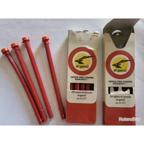 200 balines 1961 el gamo plombs 4.5mm