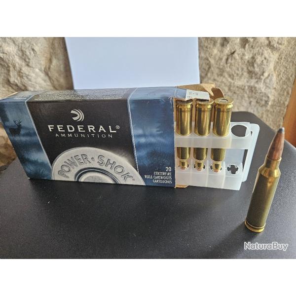 balles calibre 7 RM Federal Power Shock 175 grs