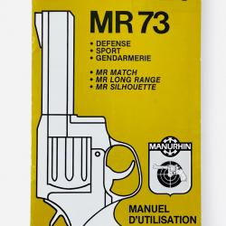 Notice Manurhin MR73