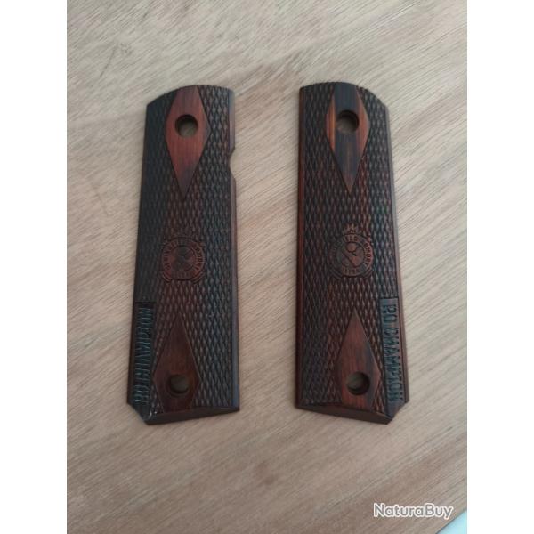 Plaquette Springfield armory cocobolo LIVRAISON GRATUITE CHRONOPOST