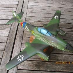 avion en bois allemand m 262 a reaction ww2camo modele vintage 1980
