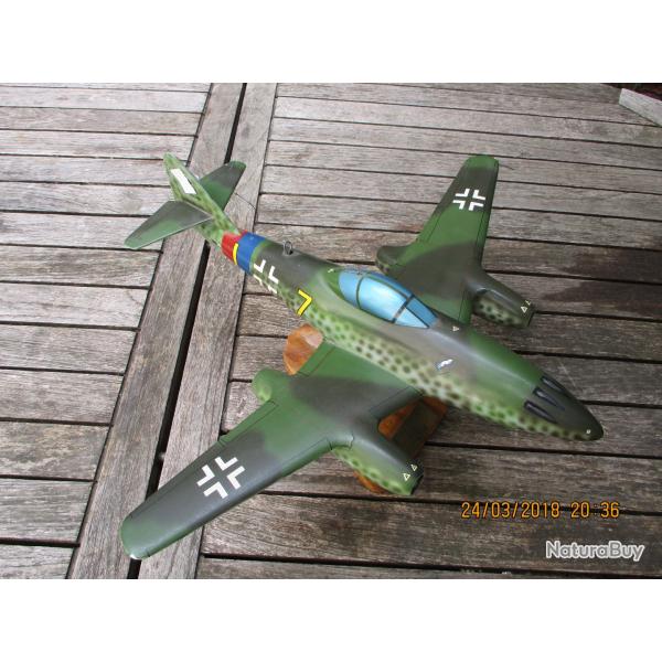 avion en bois allemand m 262 a reaction ww2camo modele vintage 1980