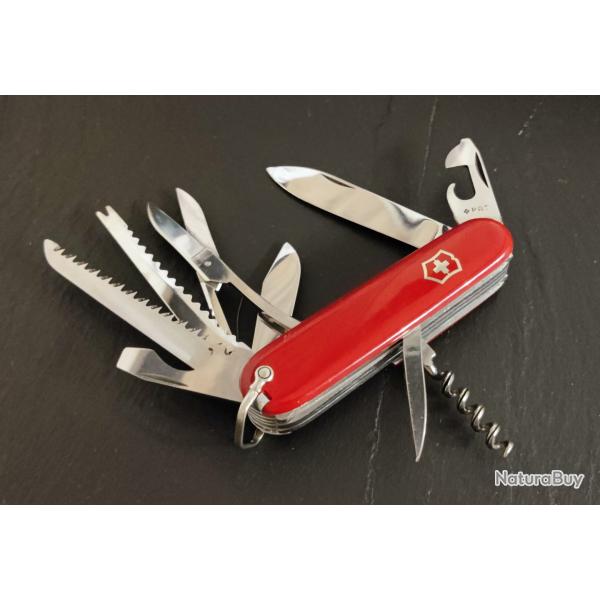 Victorinox couteau suisse Deluxe Angler Model 236f Victoria 1963-1966 Collector