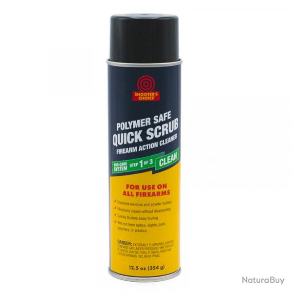 Nettoyant haute performance polymres - Polymer Safe Quick Scrub de SHOOTER'S CHOICE