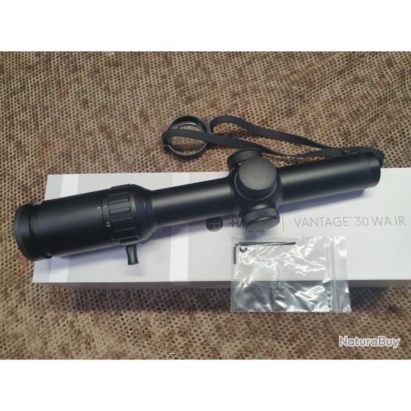 lunette HAWKE srie VANTAGE 30 WA IR modle 1-8x24 rticule lumineux TACTICAL BDC - 5,56