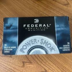 Cartouches FEDERAL Calibre 270 Win 150 gr Soft Point