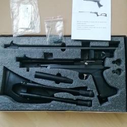 Pistolet Artemis CP2 9j avec silencieux - Red dot vert et rouge Bipied