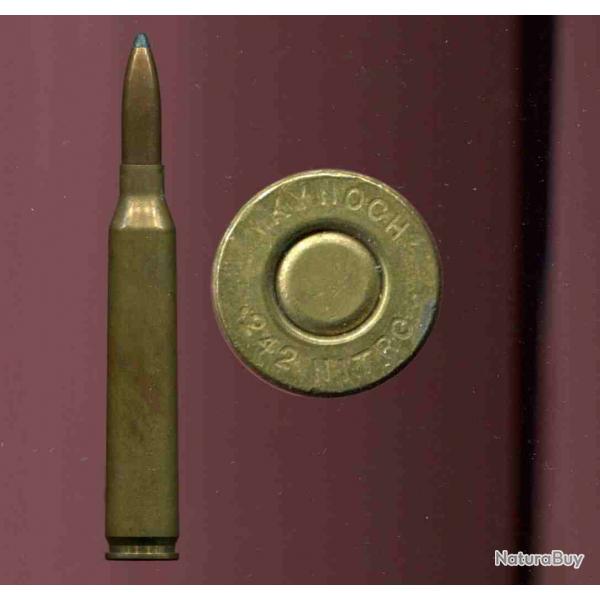 .242 Vickers Nitro Express - TRES RARE cartouche anglaise - marquage : KYNOCH 242 - tui 61 mm